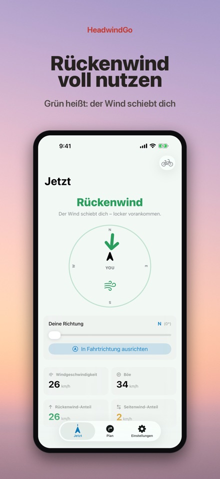 HeadwindGo: Wind fürs Rad 2