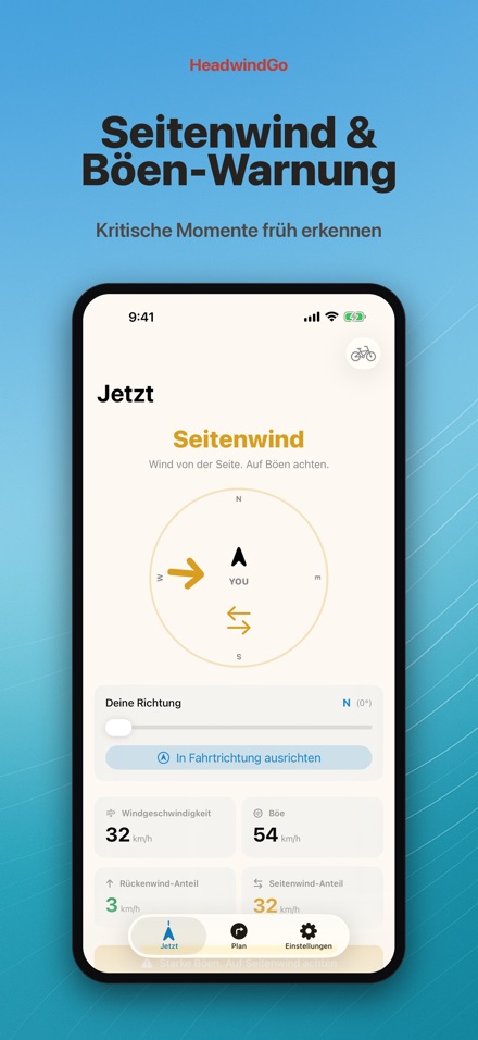HeadwindGo: Wind fürs Rad 5