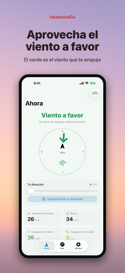 HeadwindGo: viento al rodar 2