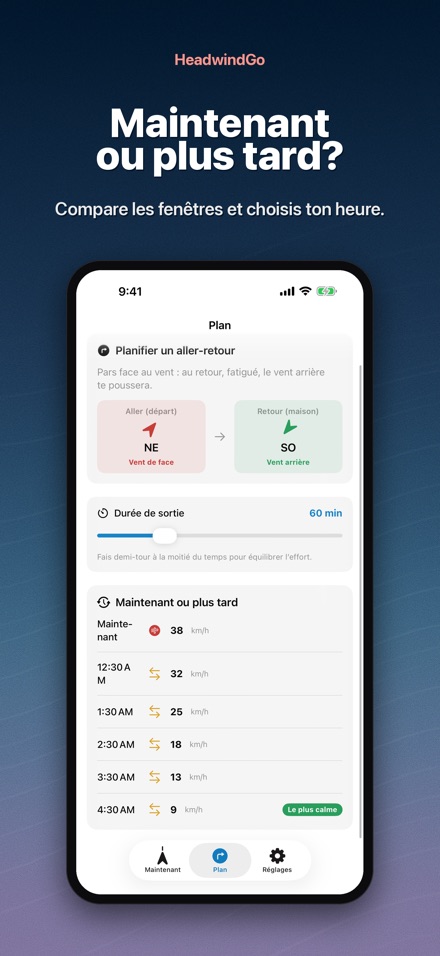 HeadwindGo : vent à vélo 4