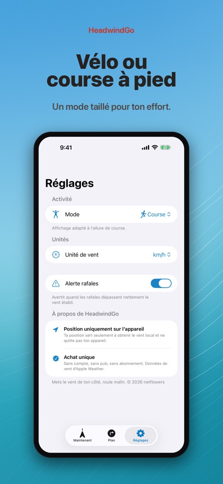 HeadwindGo : vent à vélo 8