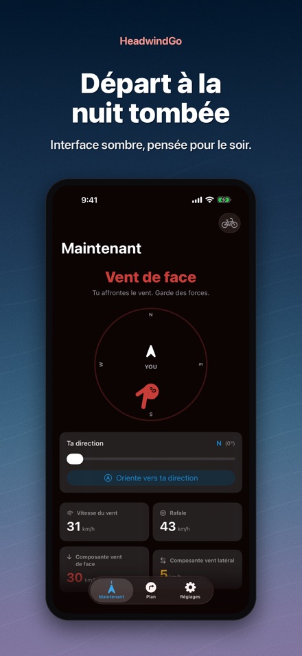 HeadwindGo : vent à vélo 10