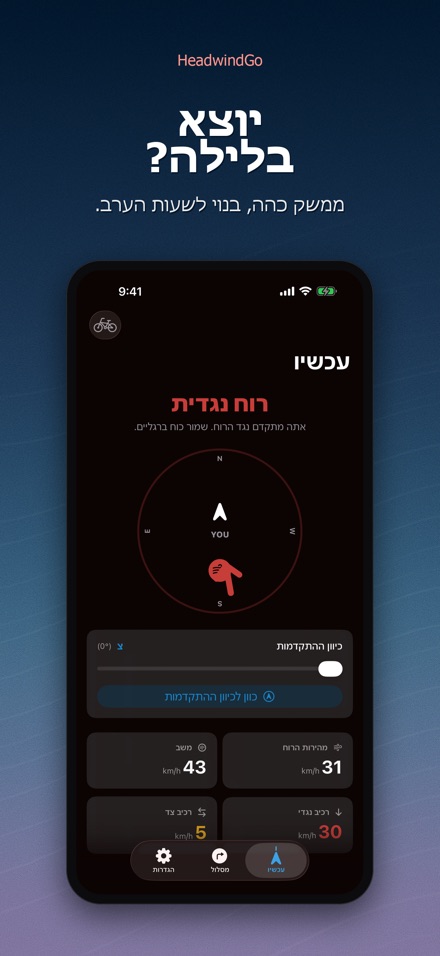 HeadwindGo: רוח לרוכבים 10