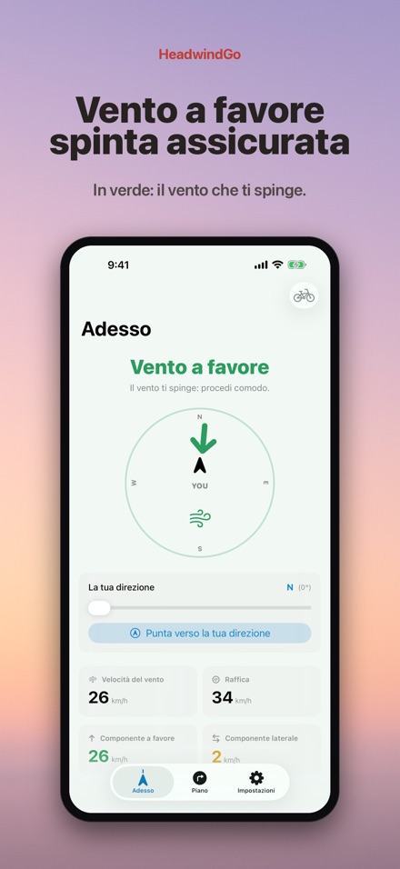 HeadwindGo: vento in bici 2
