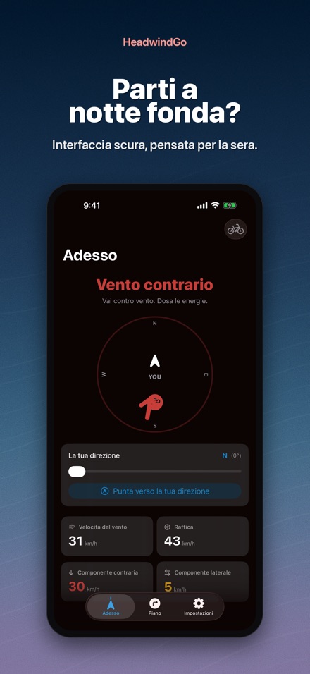 HeadwindGo: vento in bici 10