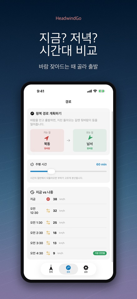 HeadwindGo 맞바람·순풍 예보 4
