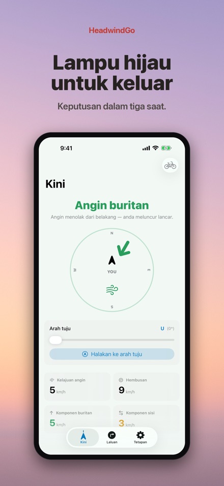 HeadwindGo: Angin Sakal Roda 9