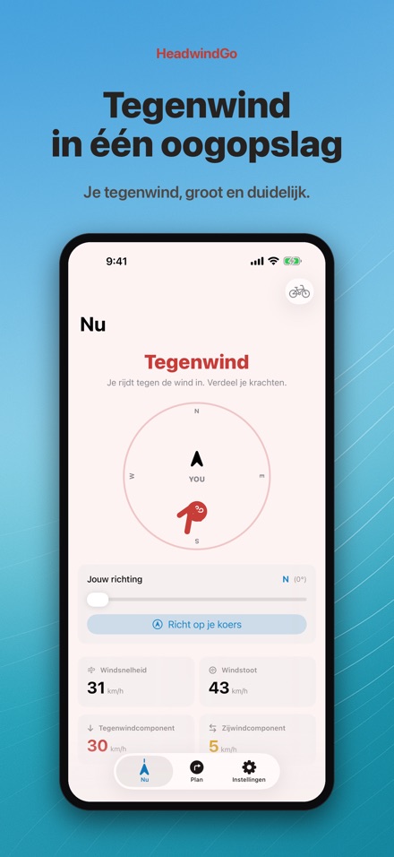 HeadwindGo: wind op de fiets