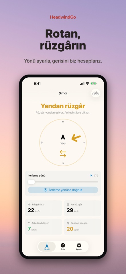 HeadwindGo: bisiklette rüzgar 6