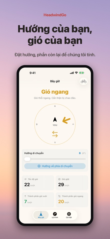 HeadwindGo: Gió ngược đạp xe 6