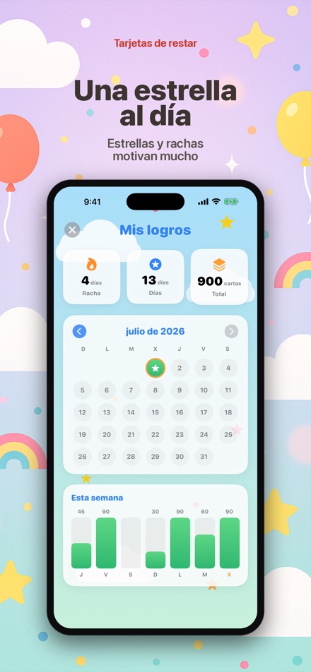 Tarjetas de restar