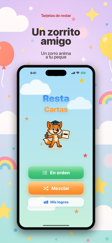 Tarjetas de restar