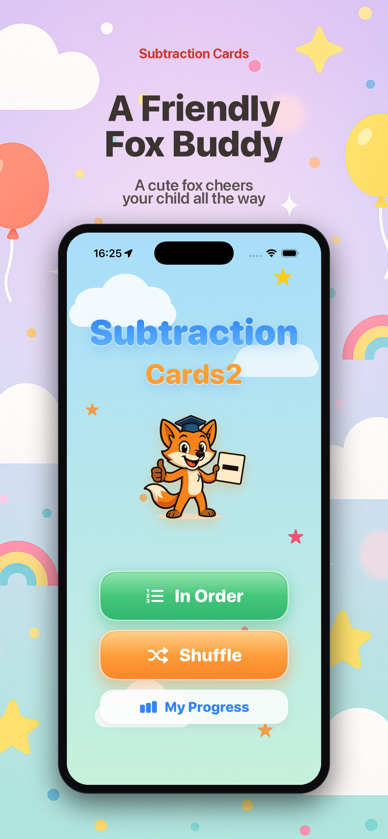 Subtraction Cards 2