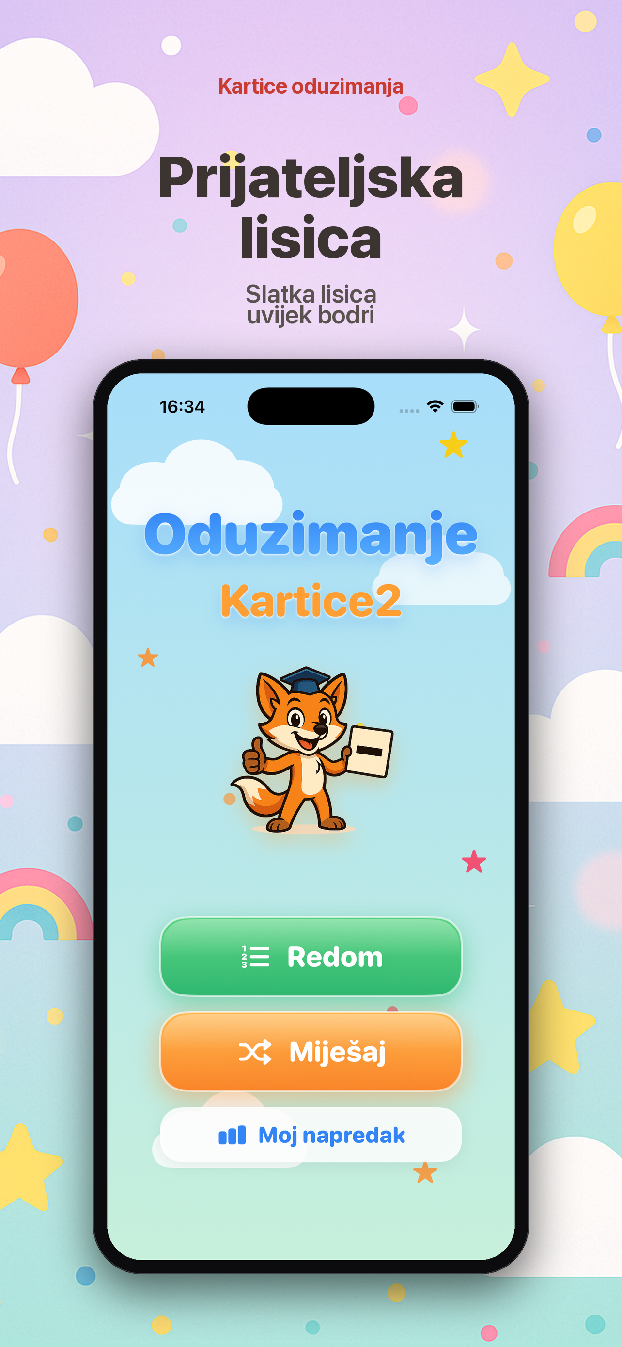 Kartice za oduzimanje 2