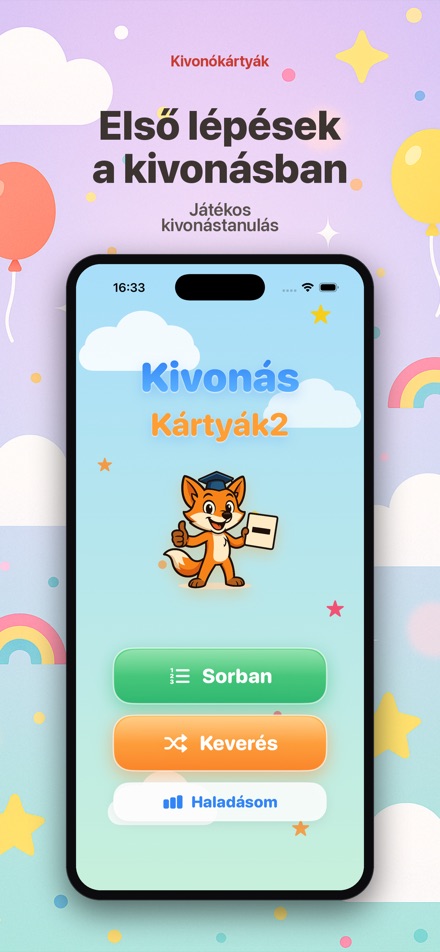 Kivonás Kártyák 2