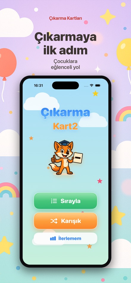 Çıkarma Kartları 2