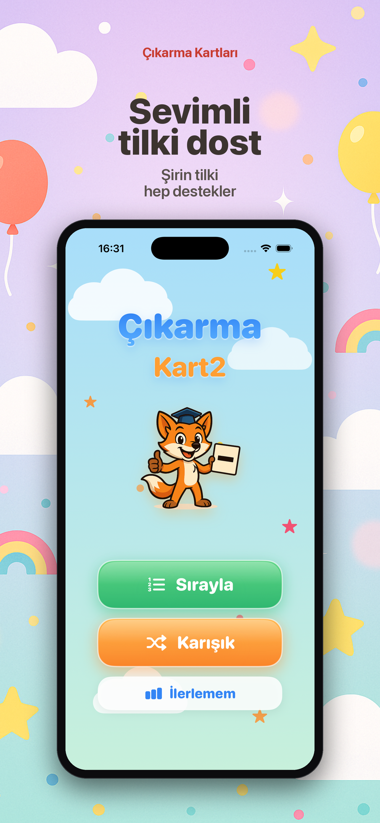 Çıkarma Kartları 2