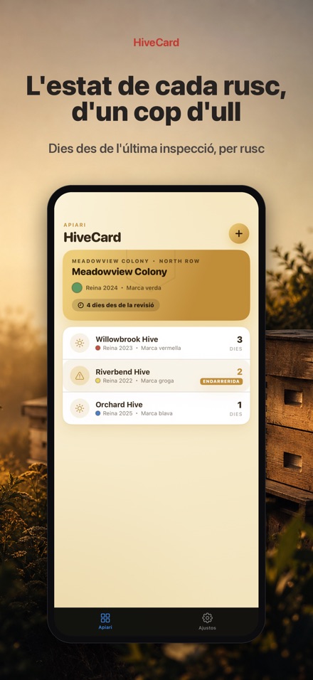 HiveCard: Diari Apícola