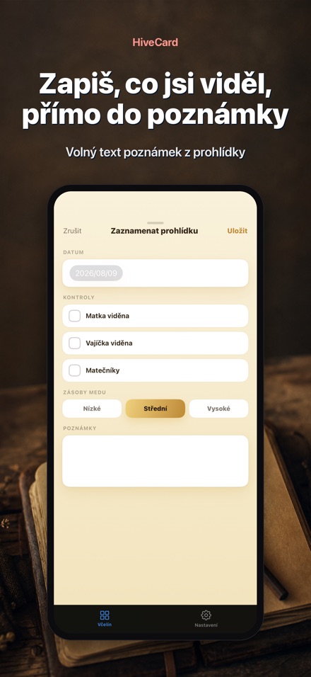 HiveCard: Deník Včelaře 4