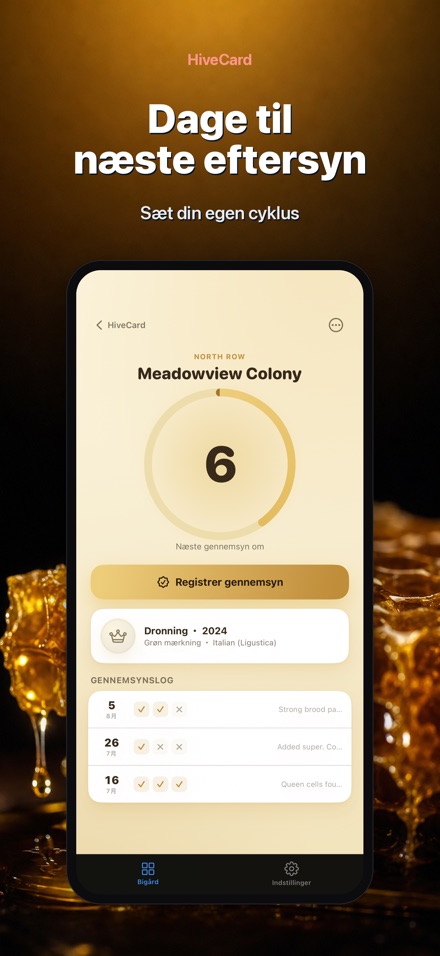 HiveCard: Biavlerlogbog 2