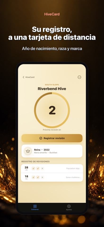 HiveCard: Diario Apícola 8