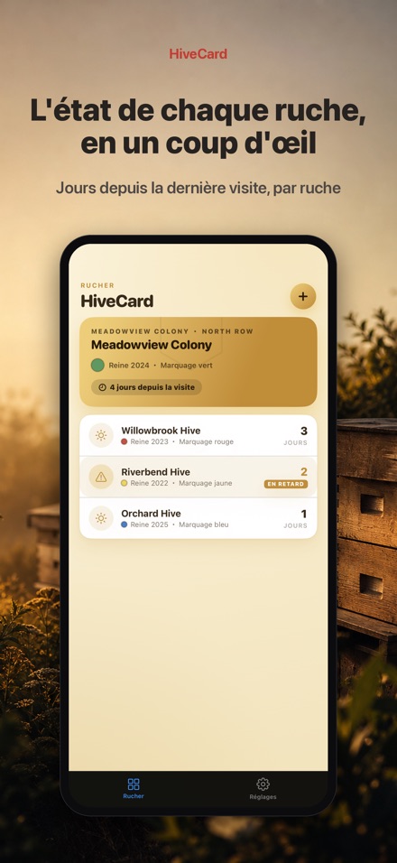 HiveCard: Carnet Apicole
