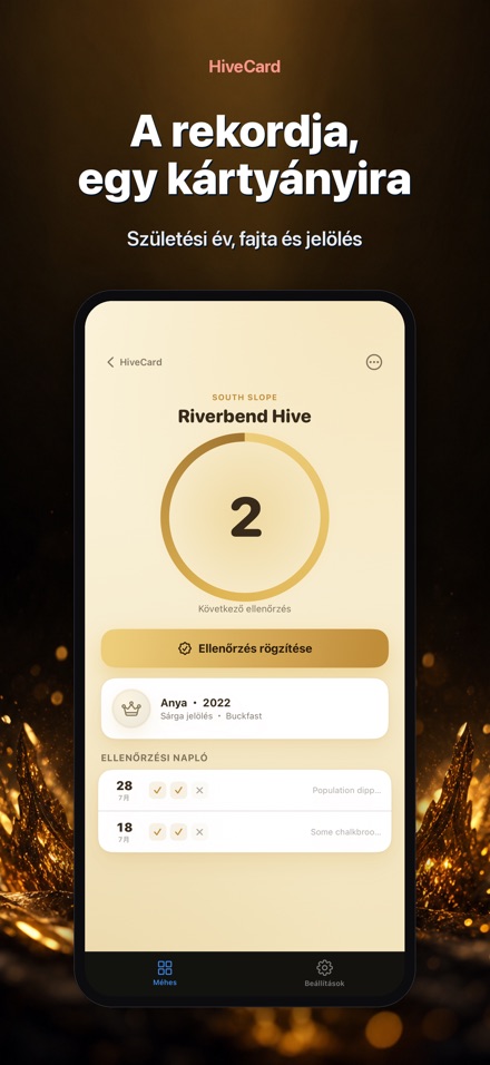 HiveCard: Méhész Napló 8