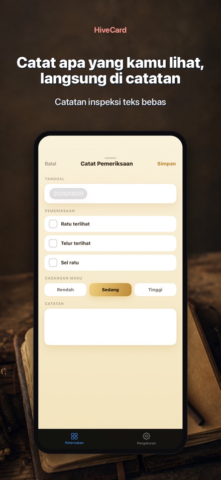 HiveCard: Jurnal Lebah 4