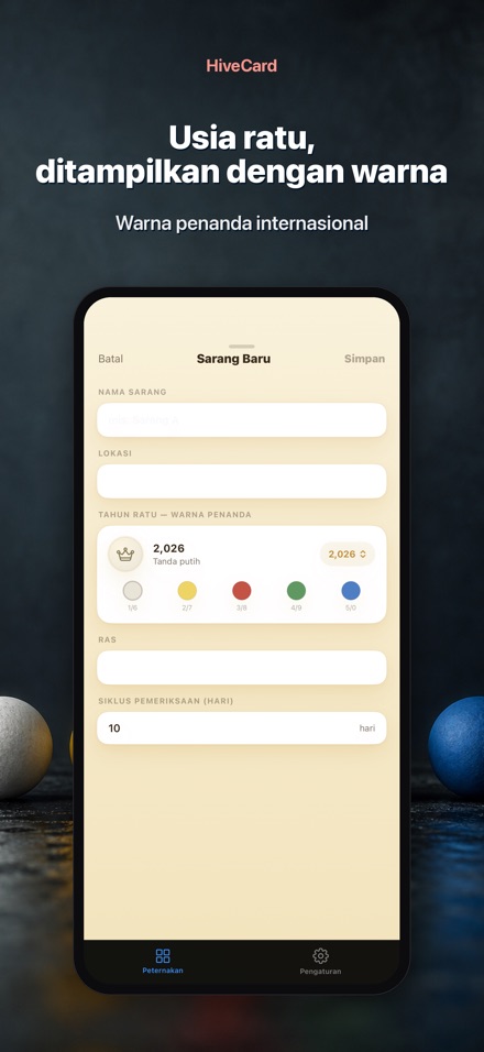 HiveCard: Jurnal Lebah 7
