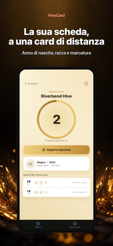 HiveCard: Diario Apistico 8
