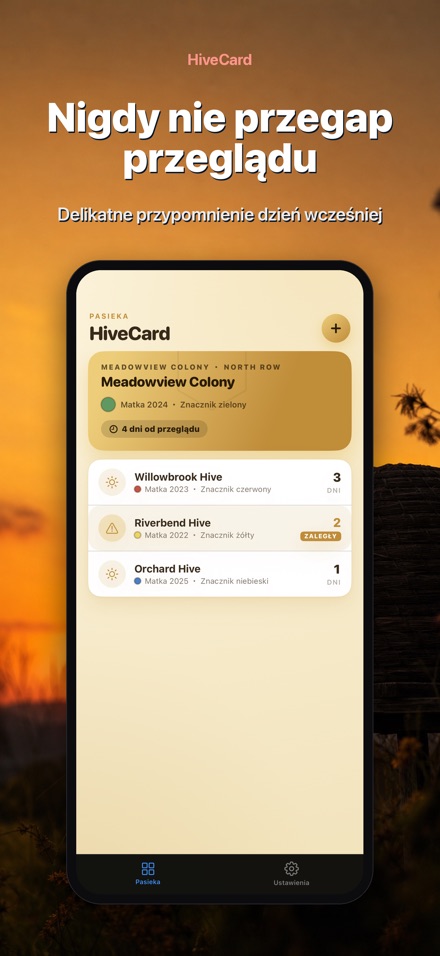 HiveCard: Dziennik Pszczelarza 6