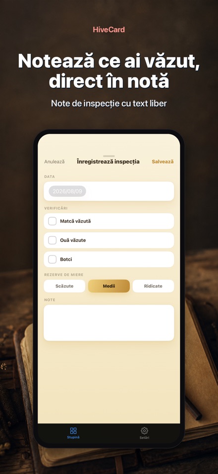 HiveCard: Jurnal Apicol 4