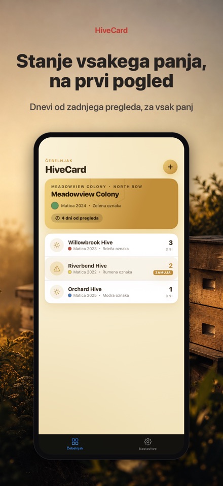HiveCard: Čebelarski Dnevnik