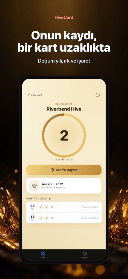 HiveCard: Arıcılık Defteri 8