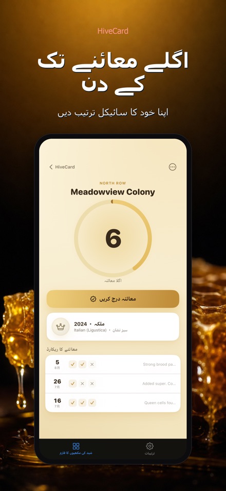 HiveCard: شہد کی مکھی ڈائری 2