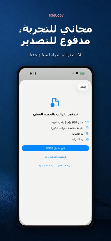 HoleCopy: قالب الثقوب 10