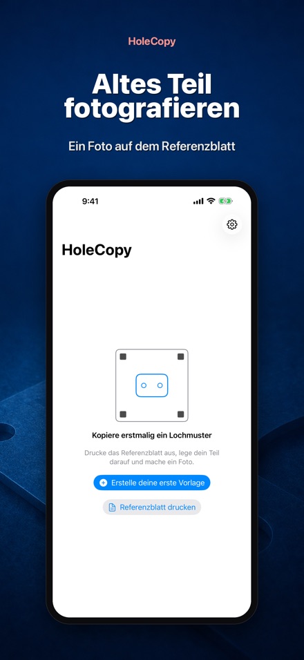 HoleCopy: Lochschablone