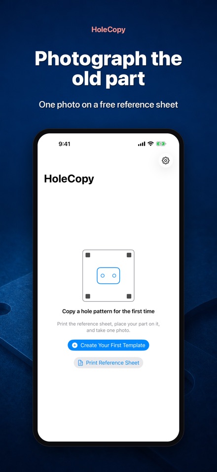 HoleCopy: Hole Template