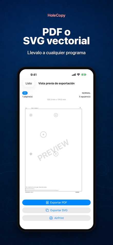 HoleCopy: Plantilla de taladro 7