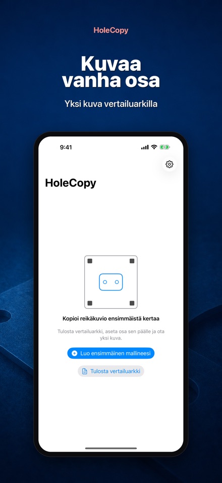 HoleCopy: Reikäsapluuna