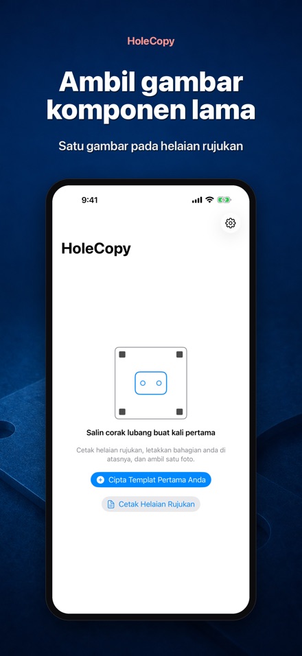 HoleCopy: Templat Lubang