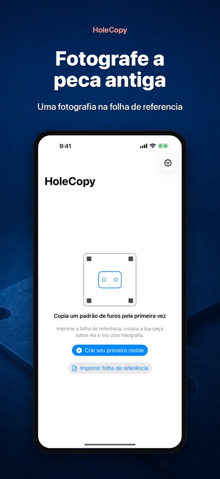 HoleCopy: Molde de Furos