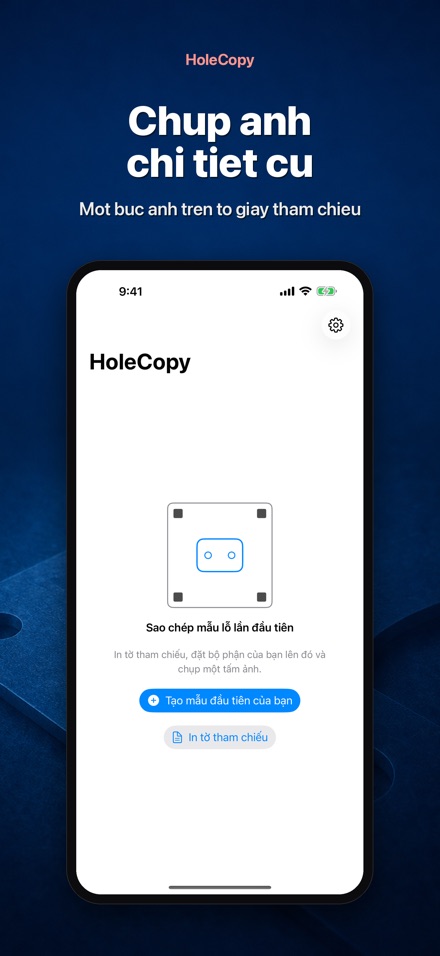 HoleCopy: Mẫu Lỗ Khoan