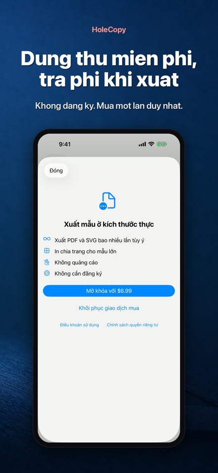 HoleCopy: Mẫu Lỗ Khoan 10