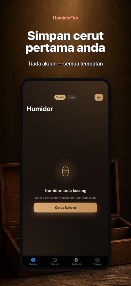 HumidorTab: Cigar Shelf Log 9