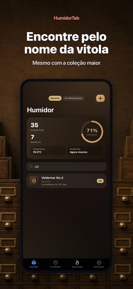 HumidorTab: Cigar Shelf Log 7