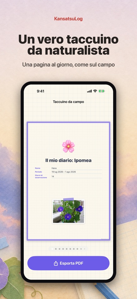 Diario di Osservazione Natura 5