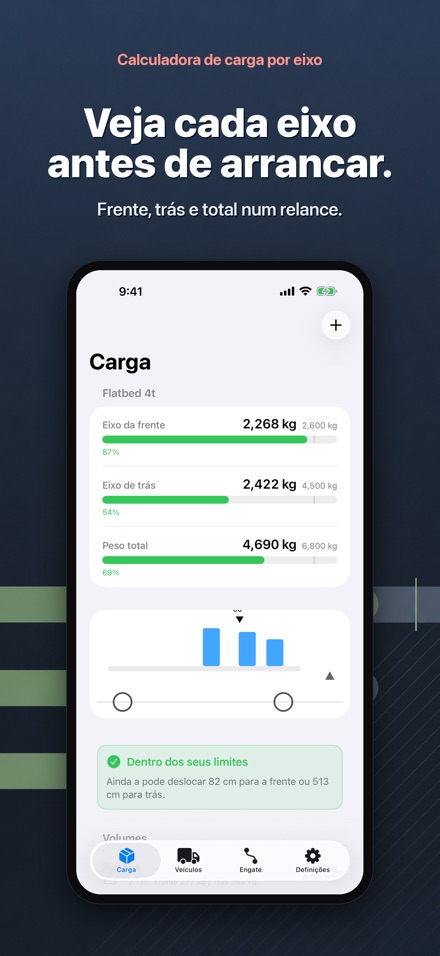 Calculadora de carga por eixo 2