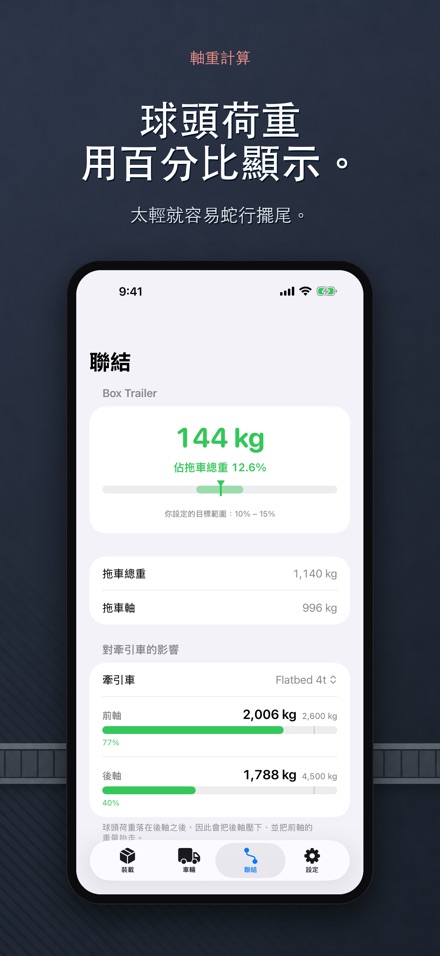 軸重計算 - 超載檢查 6
