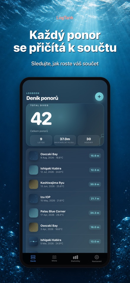 LogTank: Scuba Dive Log